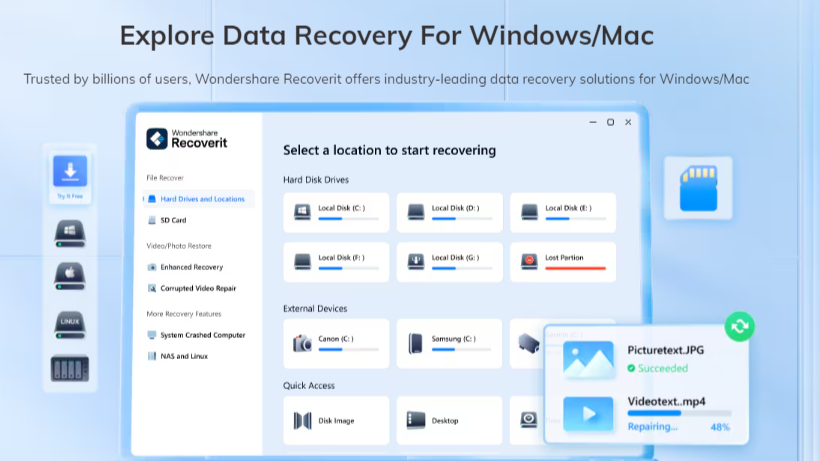 Wondershare Recovery