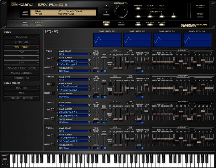 Roland Cloud SRX PIANO II 