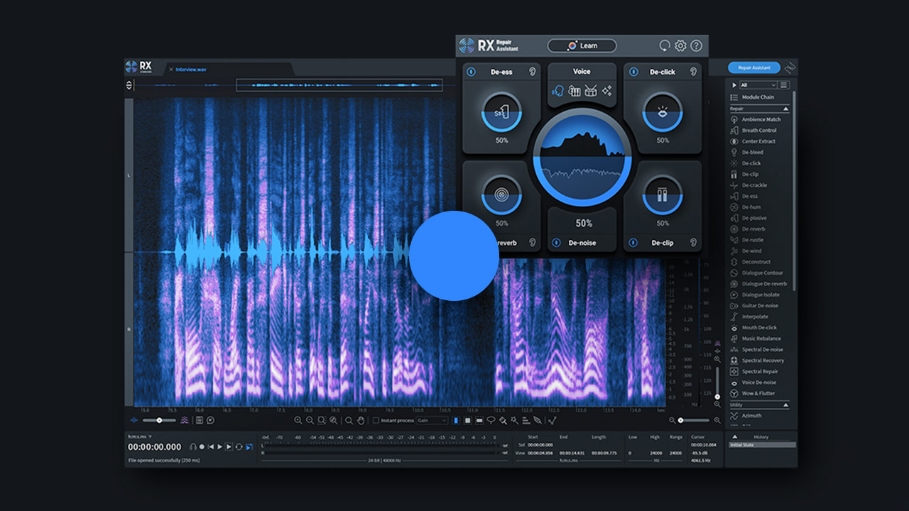 iZotope RX 10 Éditeur audio avancé