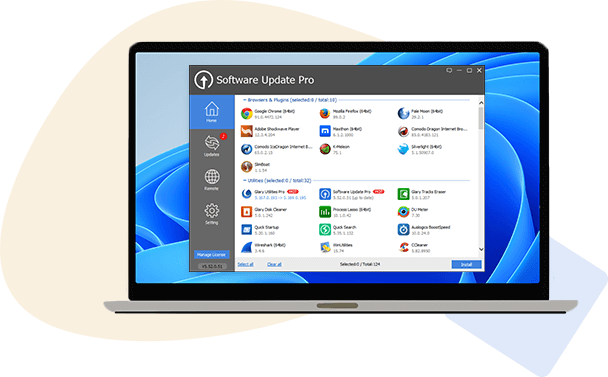 Glarysoft Software Update Pro