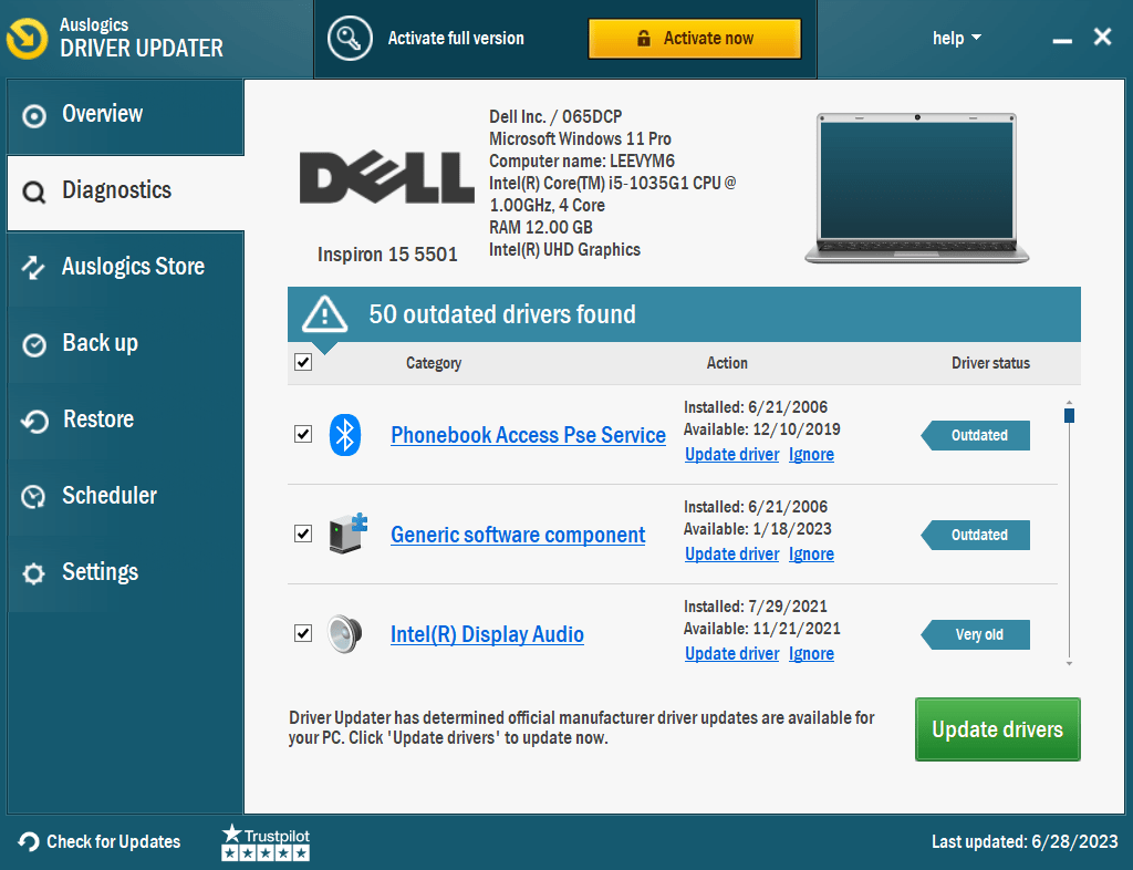 auslogics driver updater crack