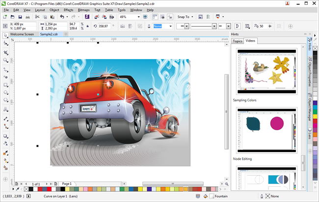 CorelDRAW X7
