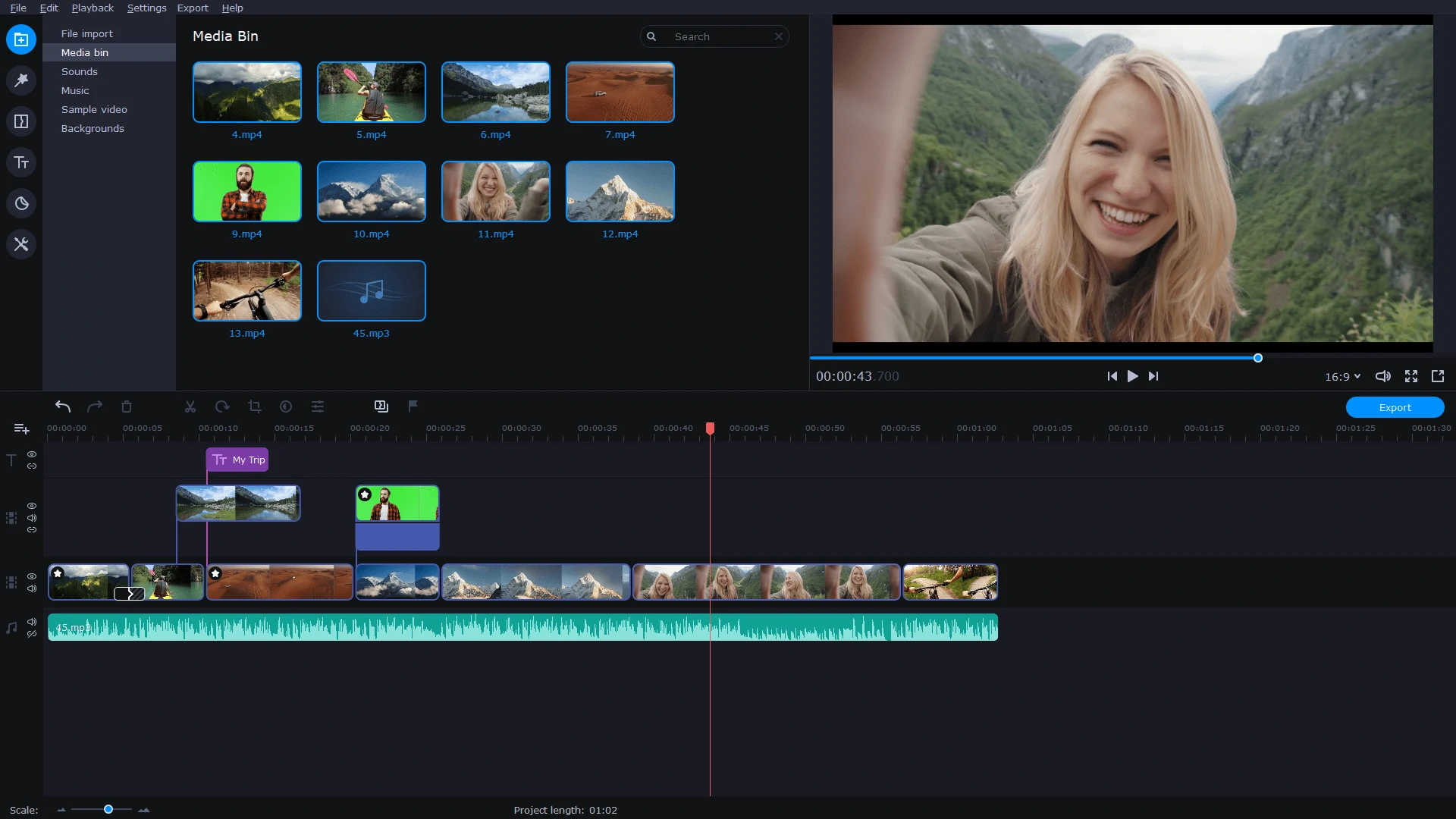 Movavi Video Editor Plus