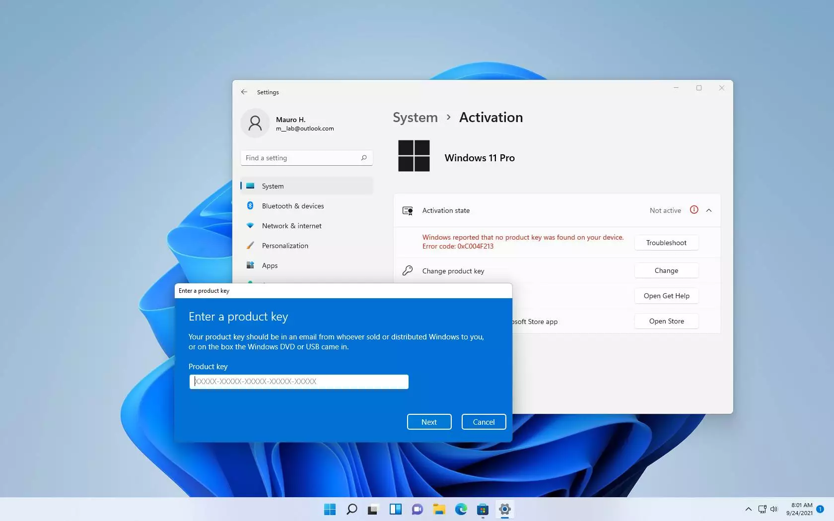 activateur Windows 11